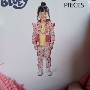 Bluey Kids Matching Set - Pink